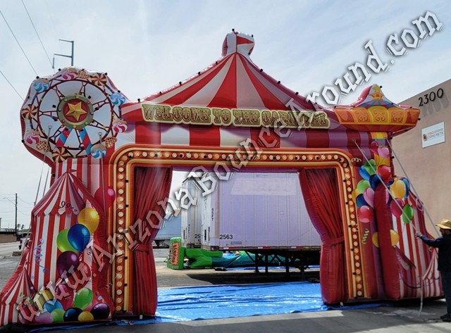 Carnival Arch Entryway Prop Rental Phoenix Arizona